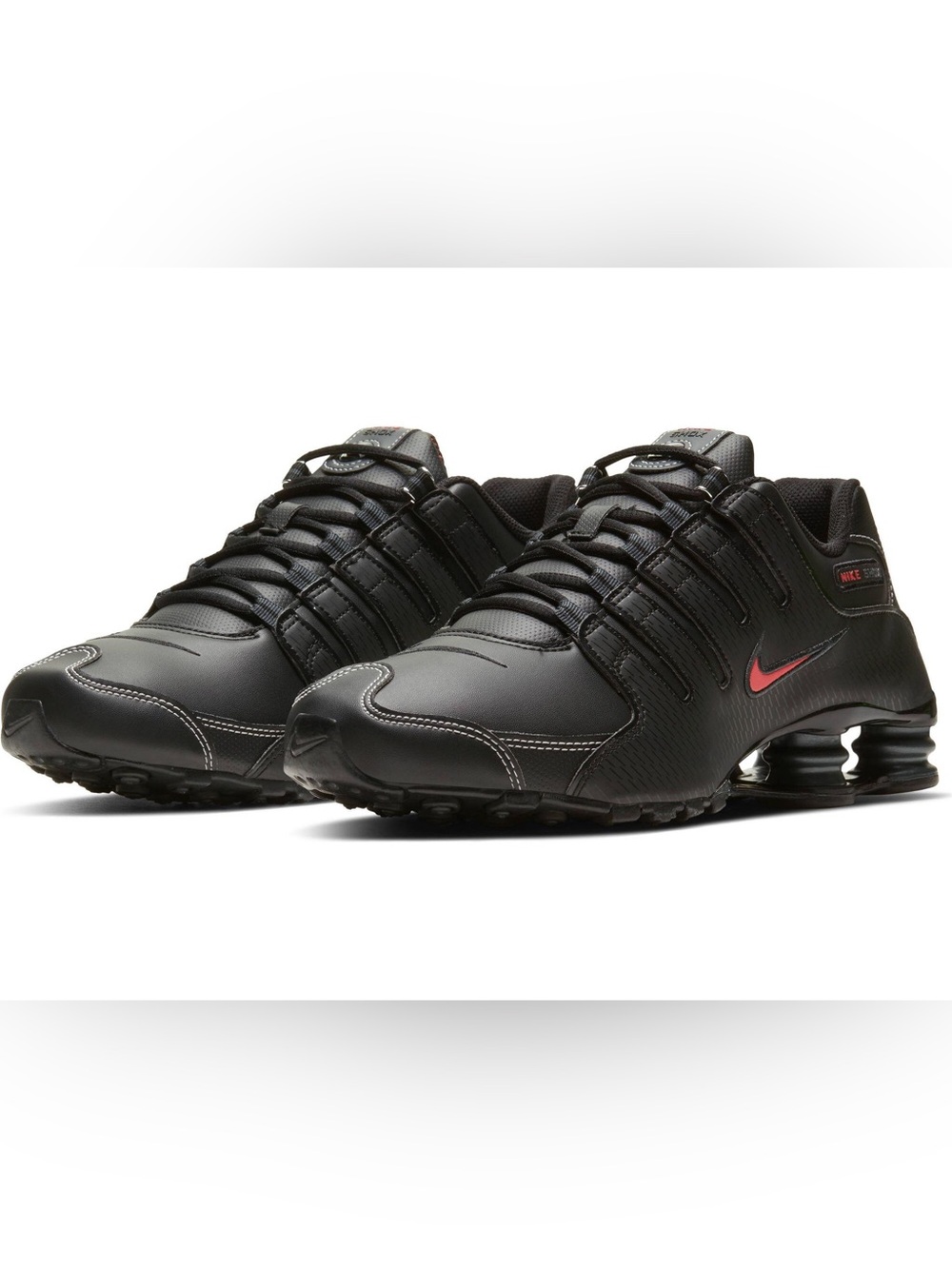 Nike Shox NZ 'Black Varsity Red